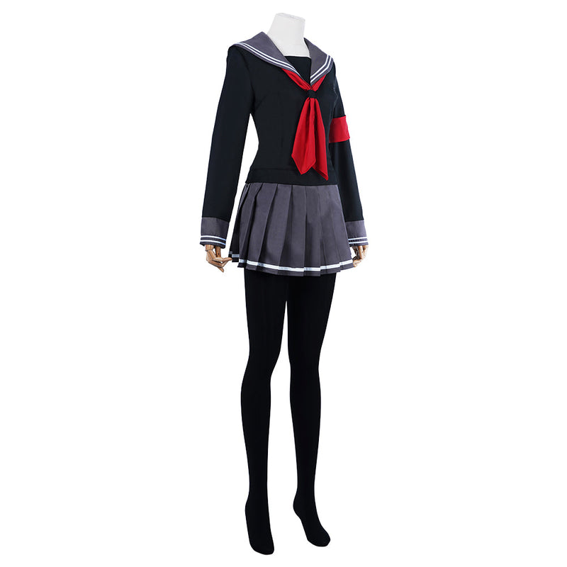 Super Danganronpa 2: Goodbye Desperate Academy-Peko Pekoyama School Uniform Dress Outfits Halloween Carnival Suit Cosplay Costume