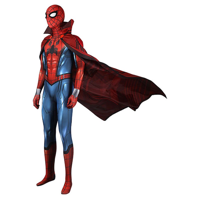 What if -Spider Man Cosplay Costume Jumpsuit Halloween Carnival Suit