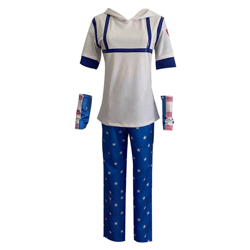 JoJo‘s Bizarre Adventure Johnny Joestar Outfits Halloween Carnival Costume Cosplay Costume