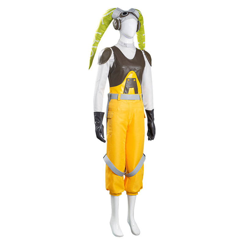 Star Wars Rebels Hera Syndulla Women Vest Pants Outfits Halloween Carnival Suit Cosplay Costume