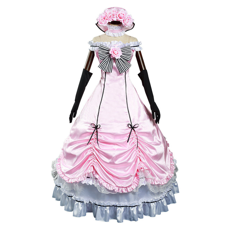 Black Butler Ciel Phantomhive Dress Outfits Halloween Carnival Suit Cosplay Costume