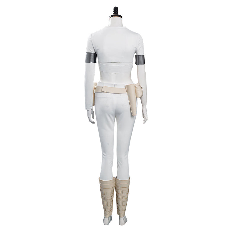 Adult and Kids Star Wars Padme Amidala Outfits Halloween Carnival Suit Cosplay Costume