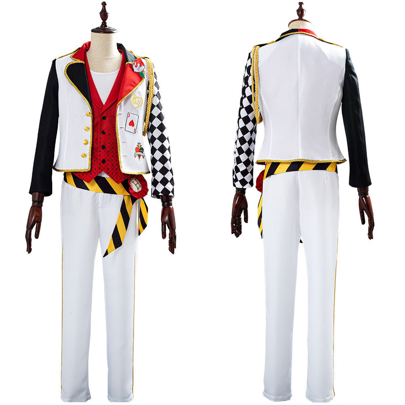 Twisted-Wonderland Alice in Wonderland Theme Ace Halloween Uniform Outfits Cosplay Costume