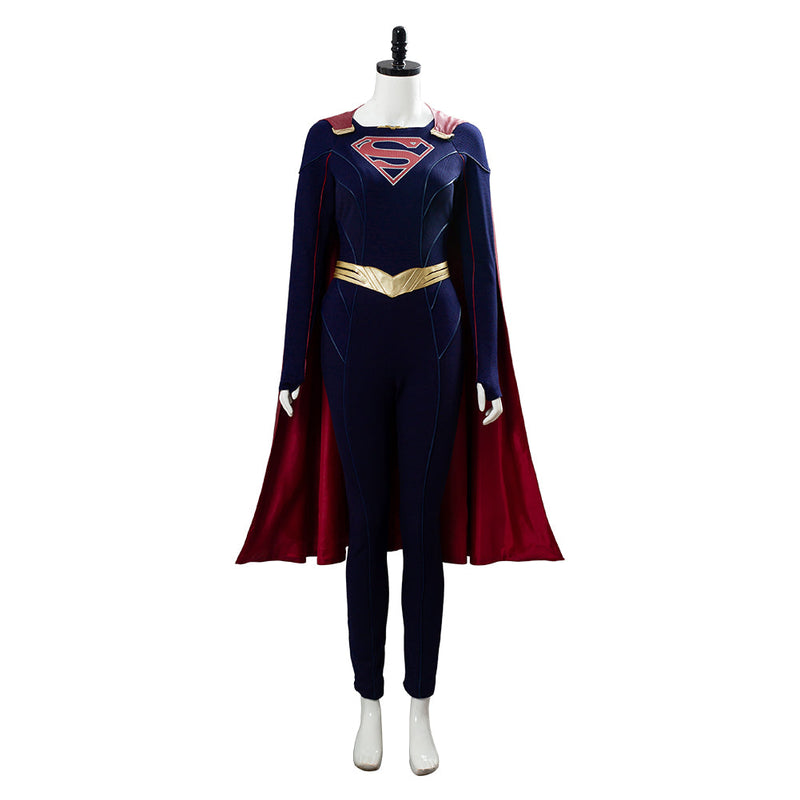 Supergirl Season 5 Kara Danvers Jumpsuit Halloween Carnival Suit Cosplay Costume