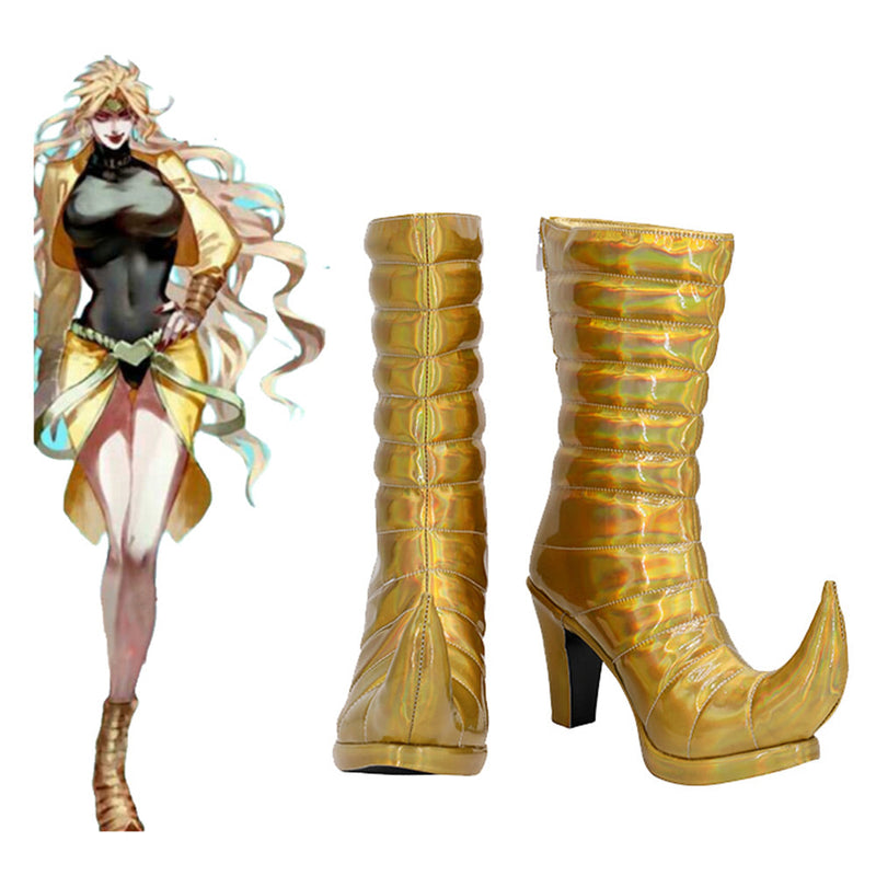 JoJo‘s Bizarre Adventure Dio Brando Boots Halloween Costumes Accessory Cosplay Shoes