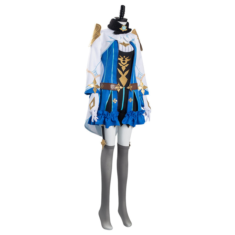 Genshin Impact Sucrose Halloween Carnival Suit Cosplay Costume