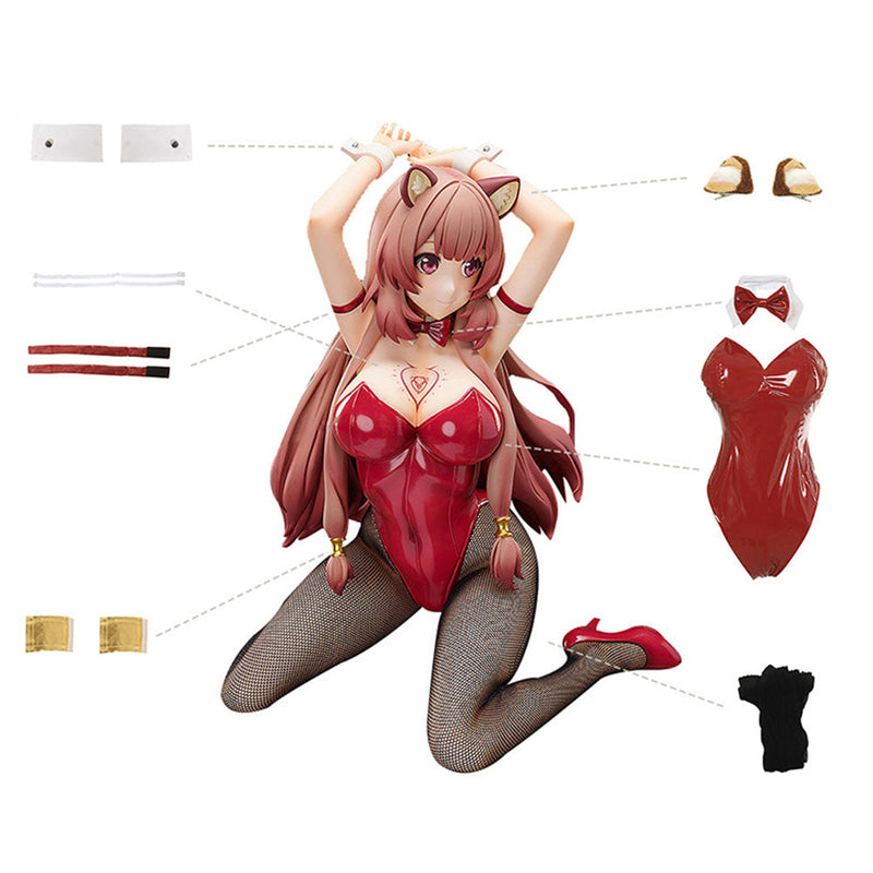 Tate no Yuusha no Nariagari/Rising of Shield Hero Raphtalia Bunny Girl Jumpsuit Outfits Halloween Carnival Suit Cosplay Costume