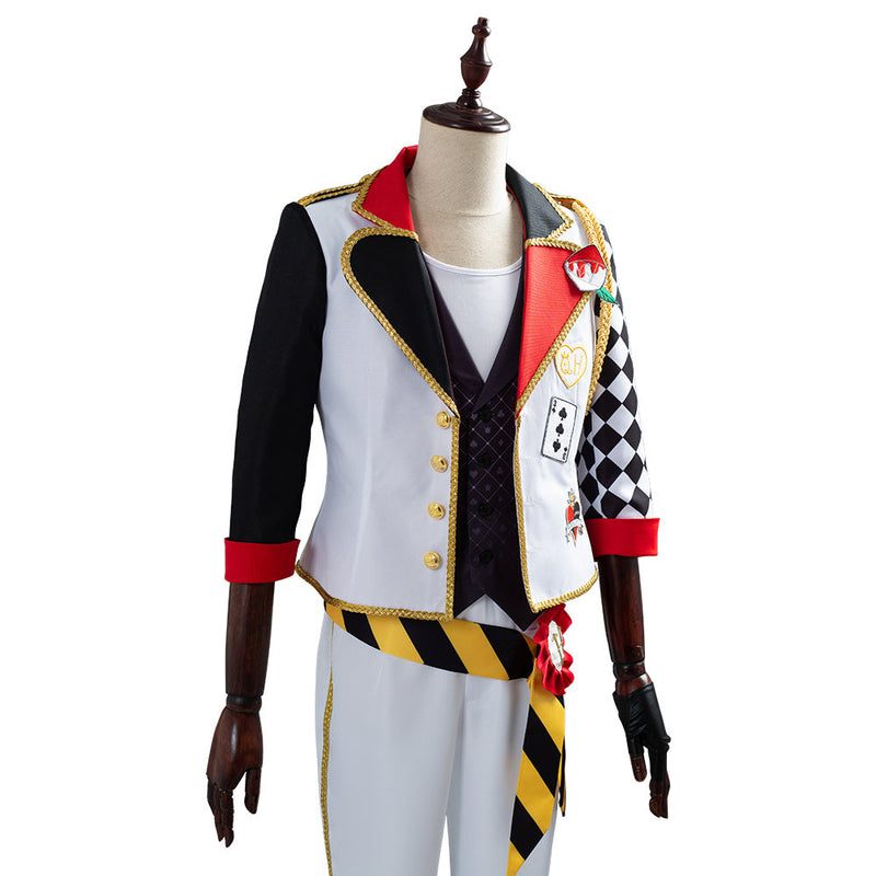 Game Twisted-Wonderland Alice in Wonderland Theme Trey Cosplay Costume