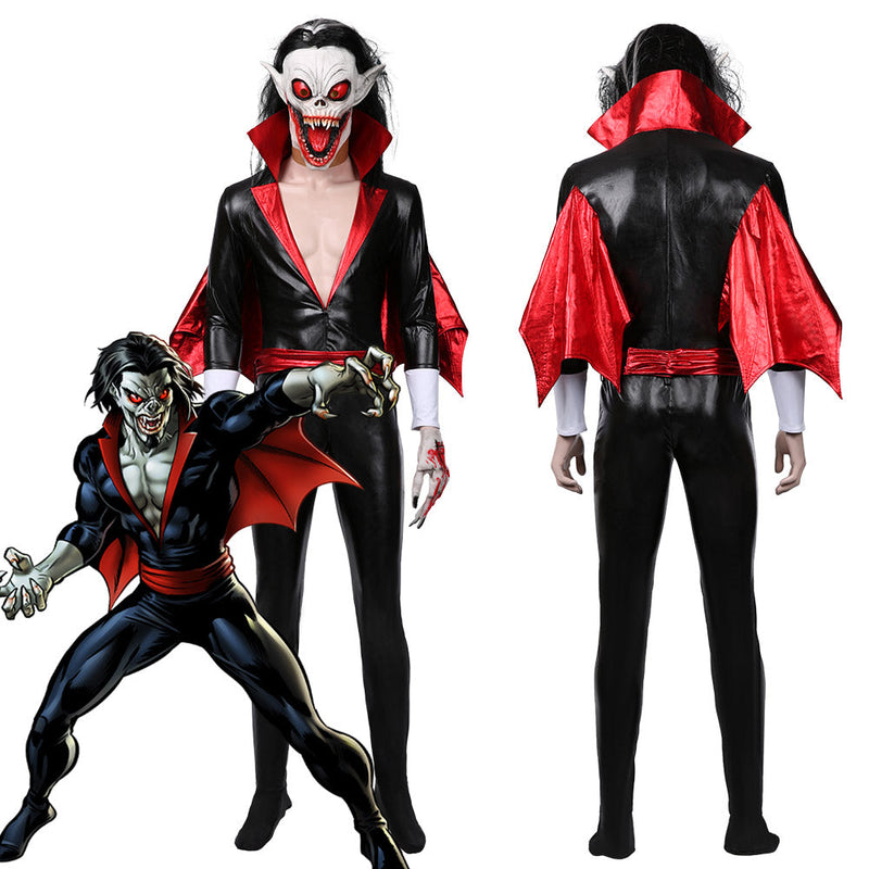 Morbius the Living Vampire Michael Morbius Jumpsuit Outffits Halloween Carnival Suit Cosplay Costume