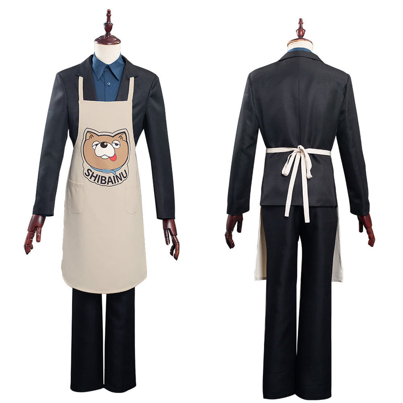 The Way Of the Household Husband Tatsu Shirt Pants Apron Outfits Halloween Carnival Suit Cosplay Costume