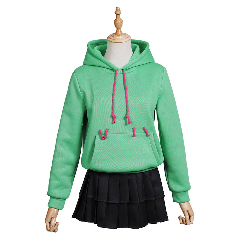 Ralph Breaks the Internet Vanellope von Schweetz Women Girls Hoodie Skirt Outfits Halloween Carnival Costume Cosplay Costume