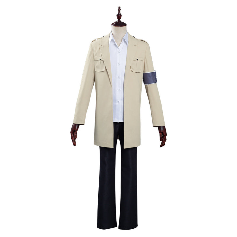 Attack on Titan  The Final Season Eren Jaeger Coat Shirt Outfits Halloween Carnival Costume Cosplay Costume