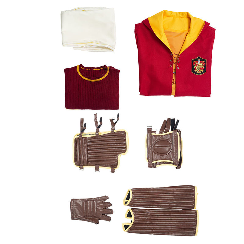 Harry Potter Gryffindor Quidditch Uniform Halloween Carnival Outfit Cosplay Costume