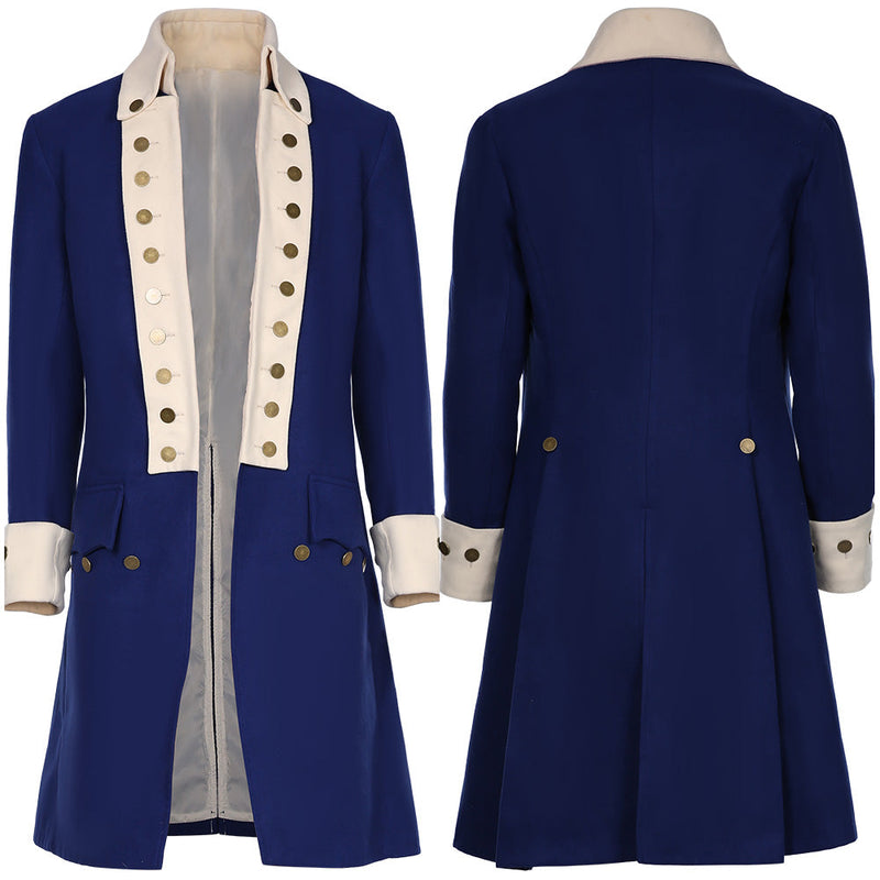 Hamilton Replica Colonial Victorian Edwardian Coat Halloween Carnival Suit Cosplay Costume