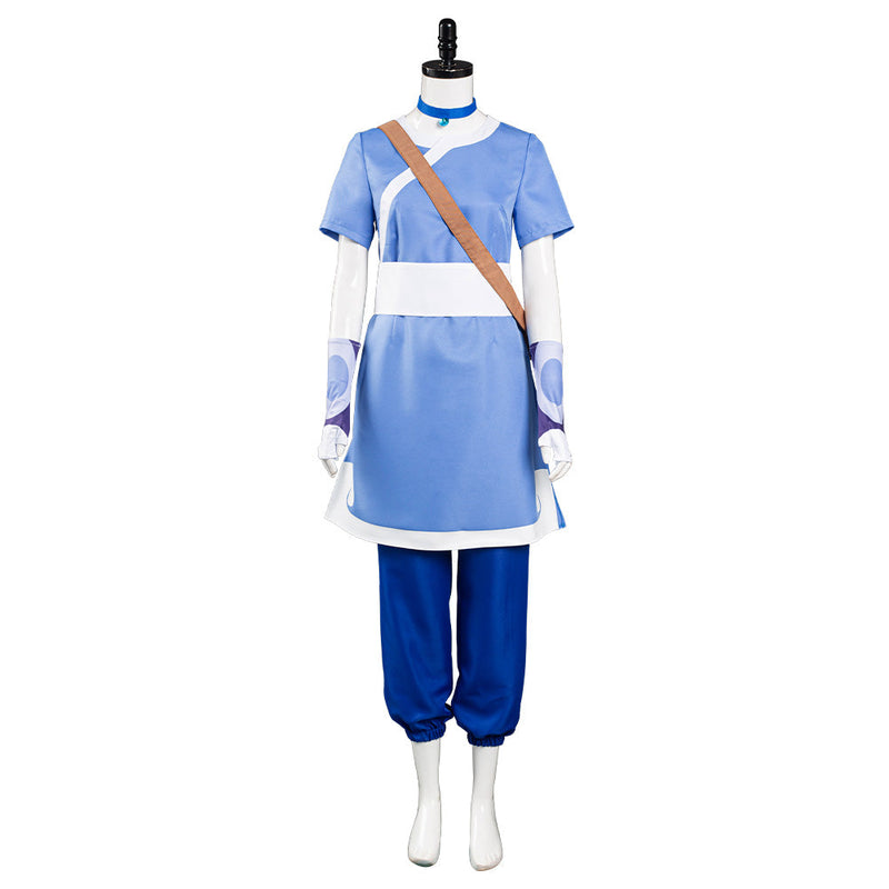 Avatar: the last Airbender Katara Halloween Carnival Suit Cosplay Costume