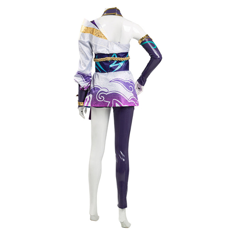 League of Legends LoL 2020 Spirit Blossom Riven New Skin Halloween Carnival Suit Cosplay Costume