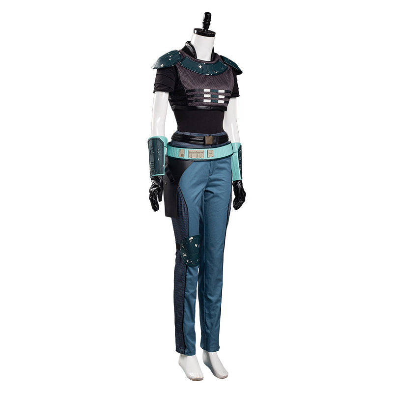 Mandalorian Cara Dune Women Uniform Outfits Halloween Carnival Suit Cosplay Costume