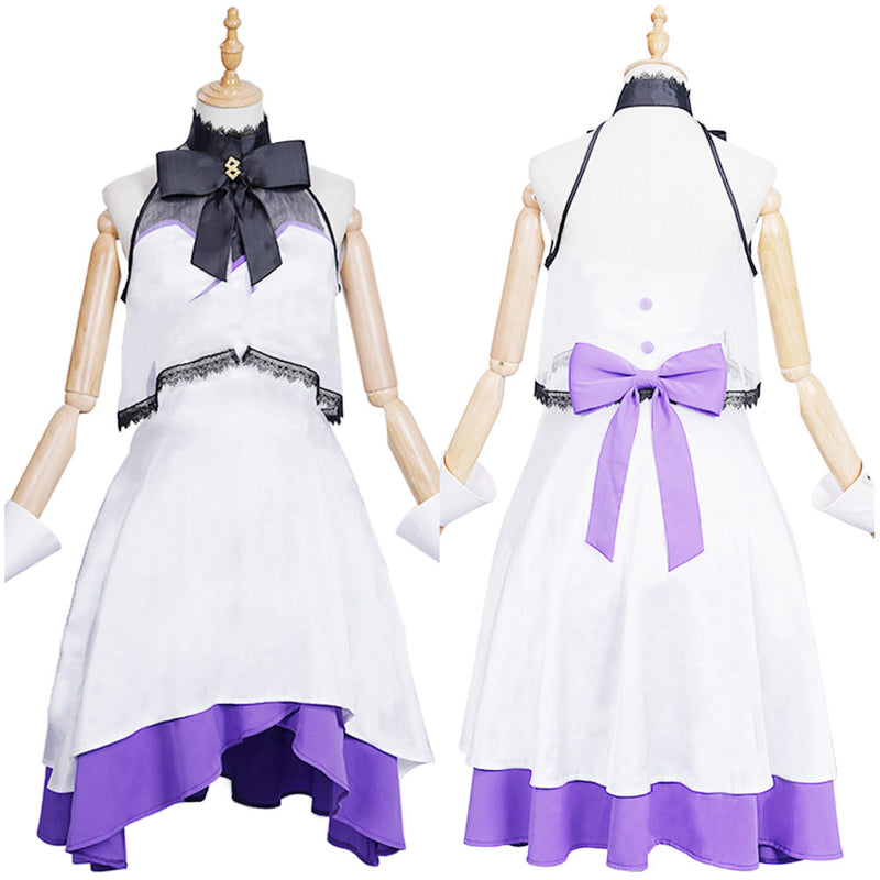 FGO Fate/Grand Order The Fifth Anniversary Mash Kyrielight Dress Outfits Halloween Carnival Suit Cosplay Costume