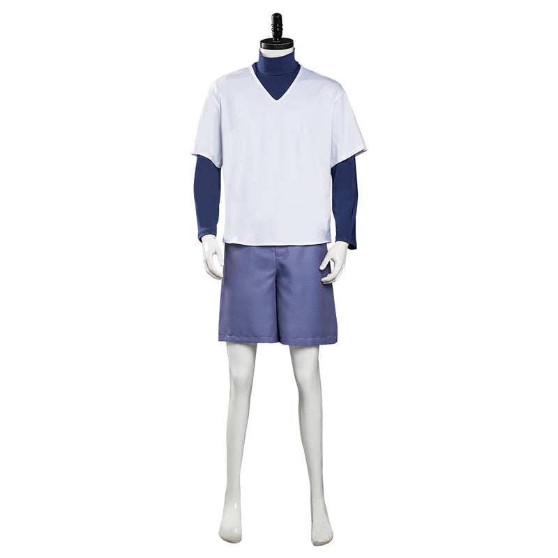 Hunter X Hunter Killua Zoldyck Top Shorts Outfits Halloween Carnival Suit Cosplay Costume