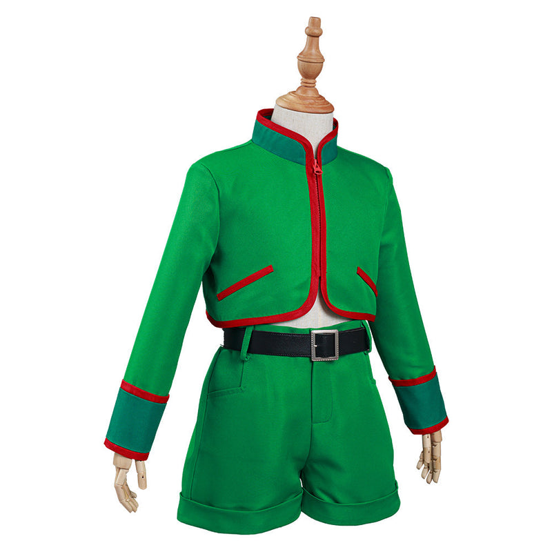 Hunter x Hunter Gon Freecss Halloween Carnival Suit Cosplay Costume for Kids Children