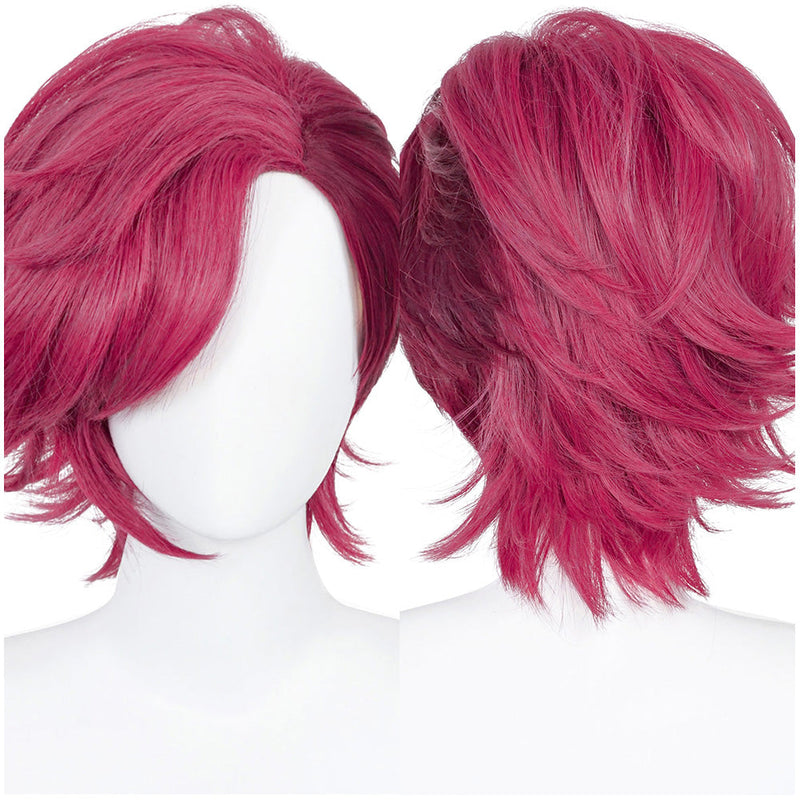 Arcane: League of Legends LoL Vi Hair Carnival Halloween Party Props Cosplay Wig