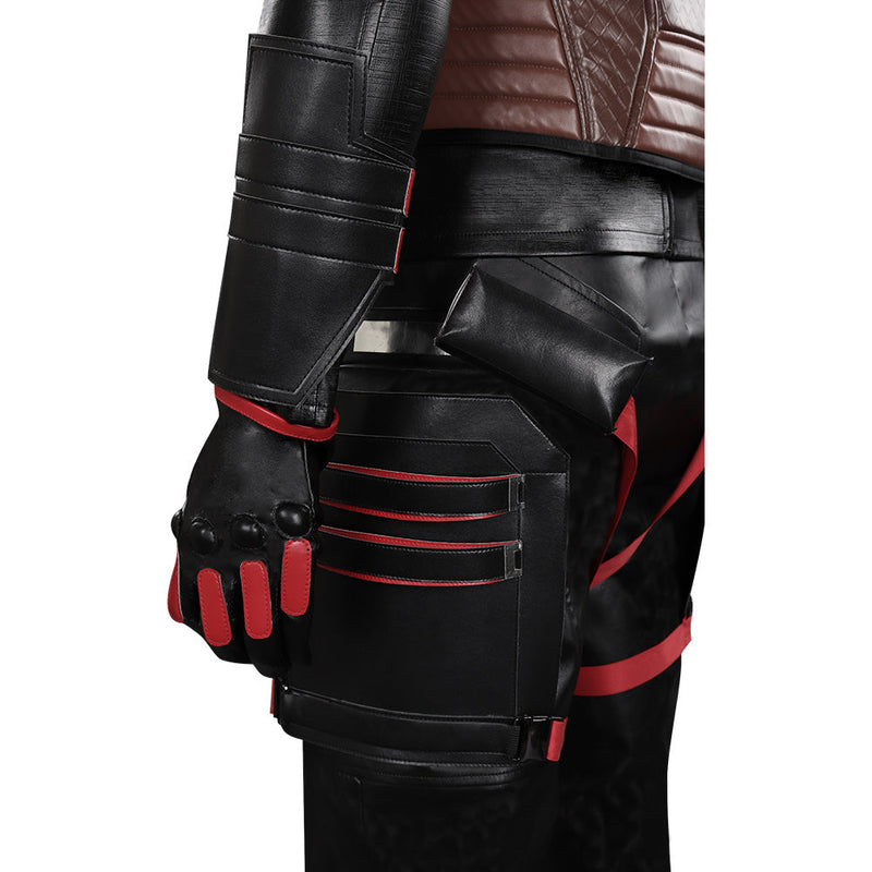 Gotham Knights Red Hood Jason Todd Outfits Halloween Carnival Suit Cosplay Costume