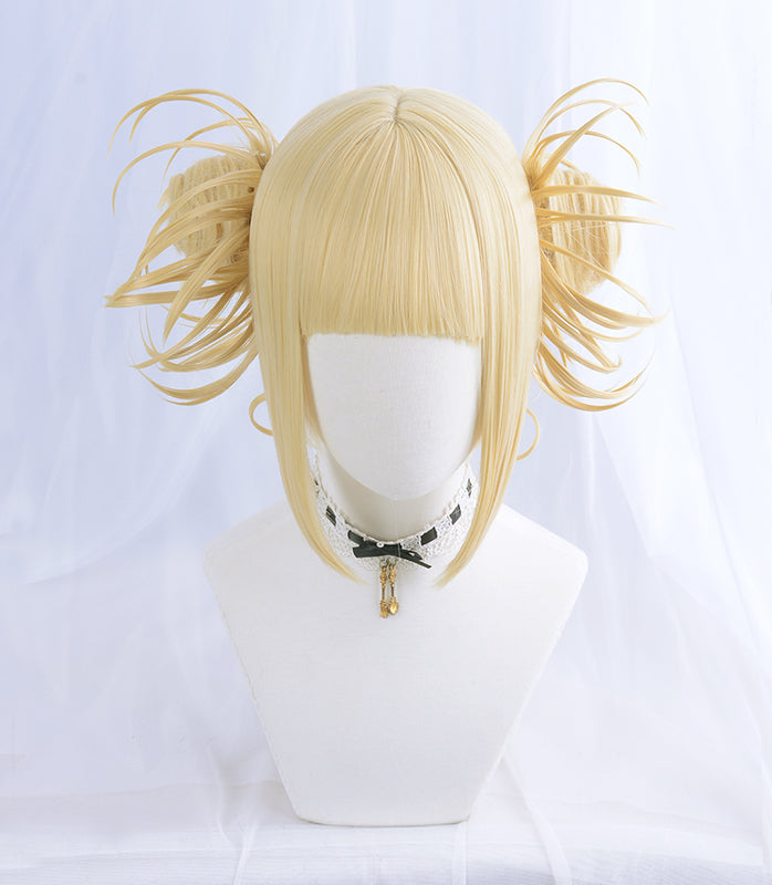 My Hero Academia Himiko Toga Cosplay Wig Props