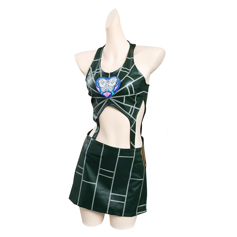 JoJo‘s Bizarre Adventure Stone Ocean Jolyne Cujoh Halloween Carnival Suit Cosplay Costume