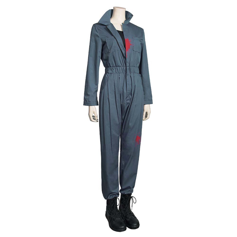 Movie Halloween Michael Myers Women Overalls Uniform Outfits Halloween Carnival Suit Cosplay Costume