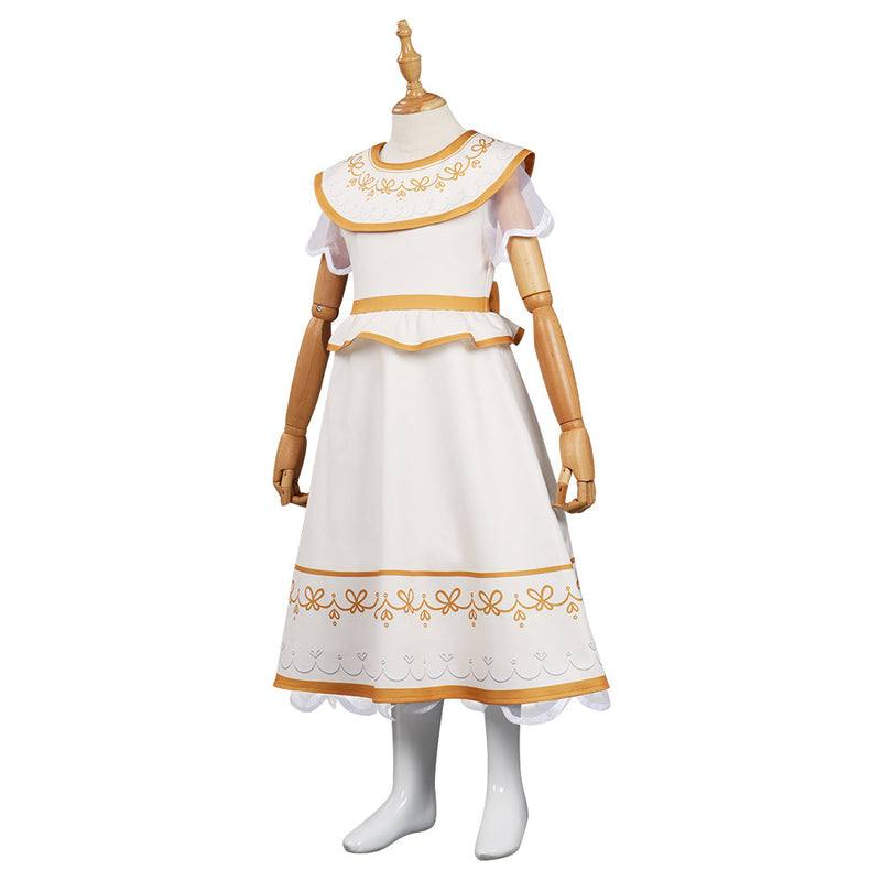 Encanto Mirabel Cosplay Costume Dress Outfits Kids Children Halloween Carnival Suit