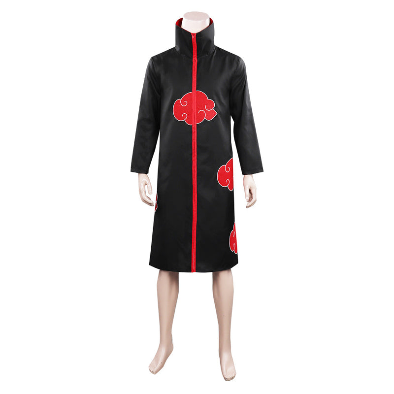 Naruto Akatsuki Cloak Outfits Halloween Carnival Suit Cosplay Costume