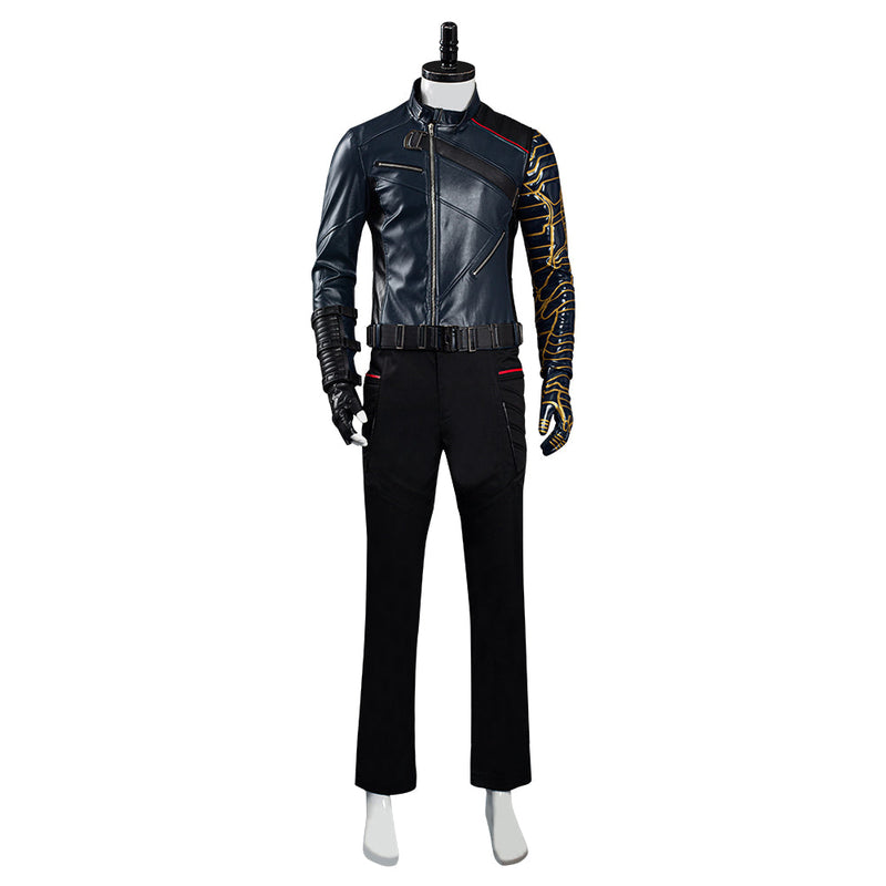 The Falcon and the Winter Soldier Bucky Barnes Halloween Carnival Suit Cosplay Costume