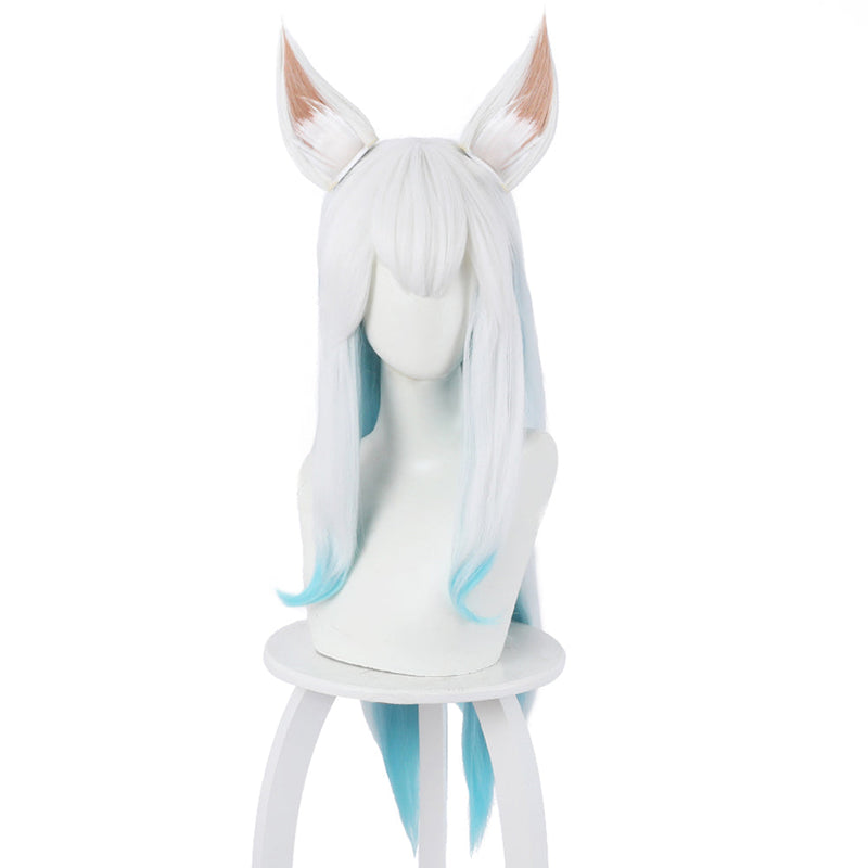 LOL Ahri the Nine-Tailed Fox Cosplay Wig with Ears