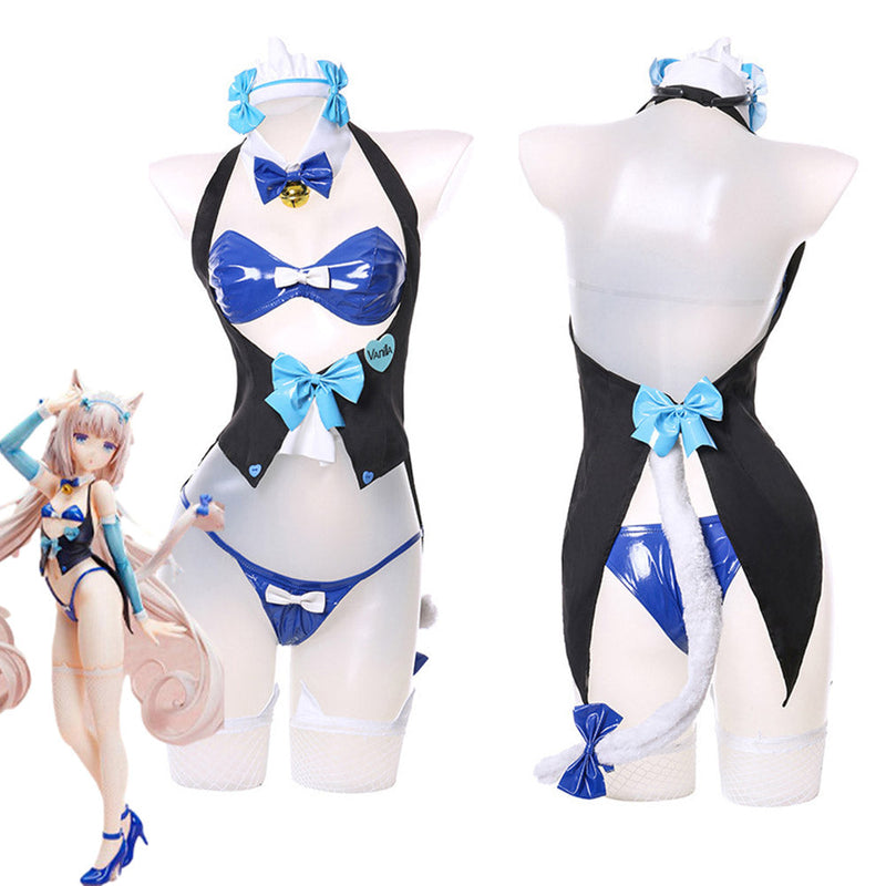 NEKOPARA Vanilla Bunny Girl Halloween Carnival Suit Cosplay Costume