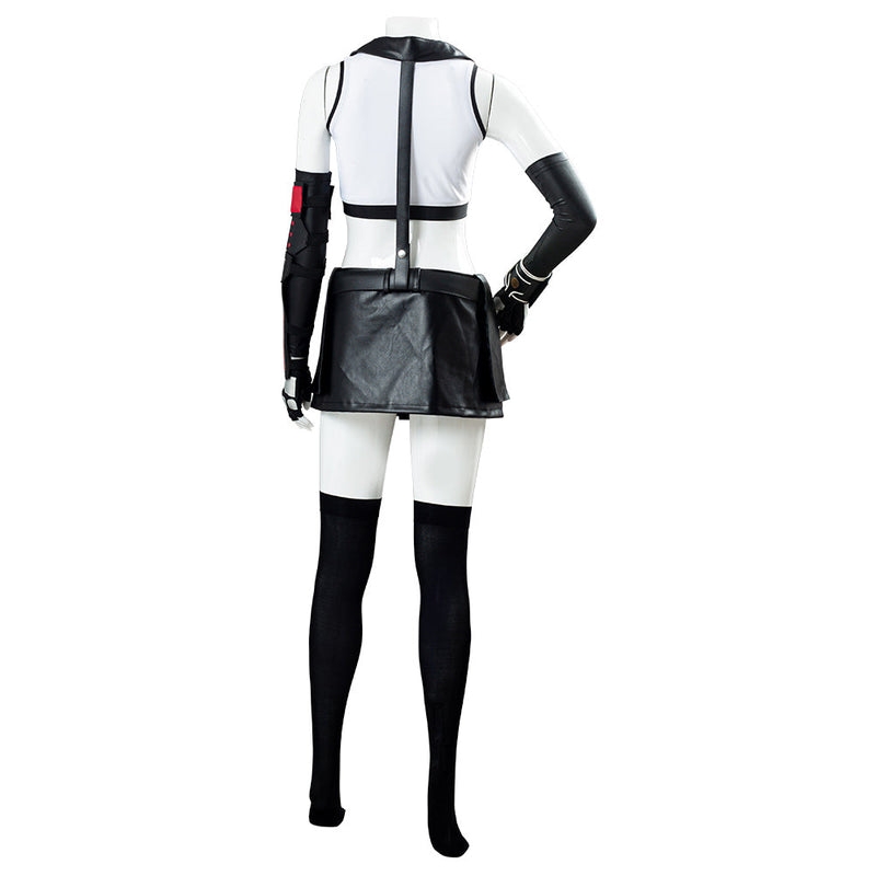 Final Fantasy VII FF7 Remake Tifa Lockhart Cosplay Costume Full Set Game Costume Outfits