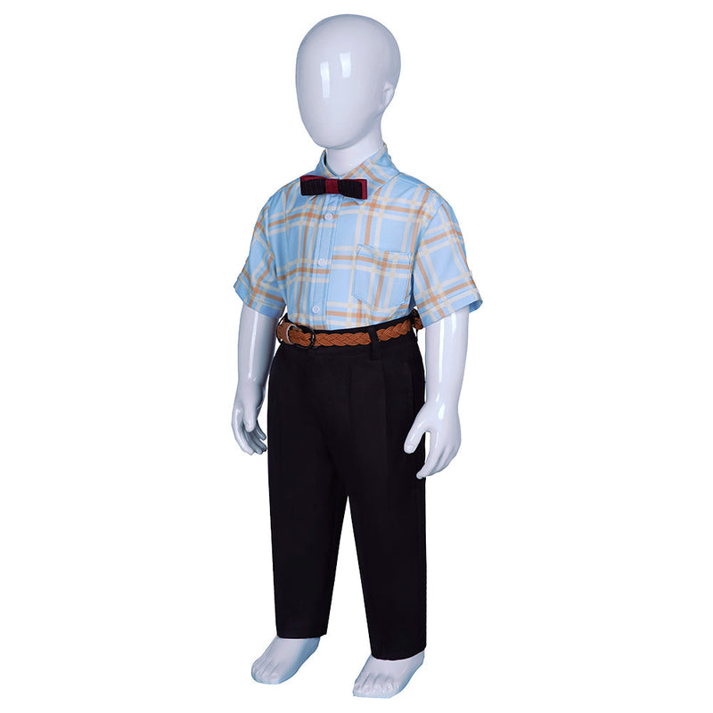 Young Sheldon Season 3 Sheldon Cooper Suit for Kids Children Cosplay Costume