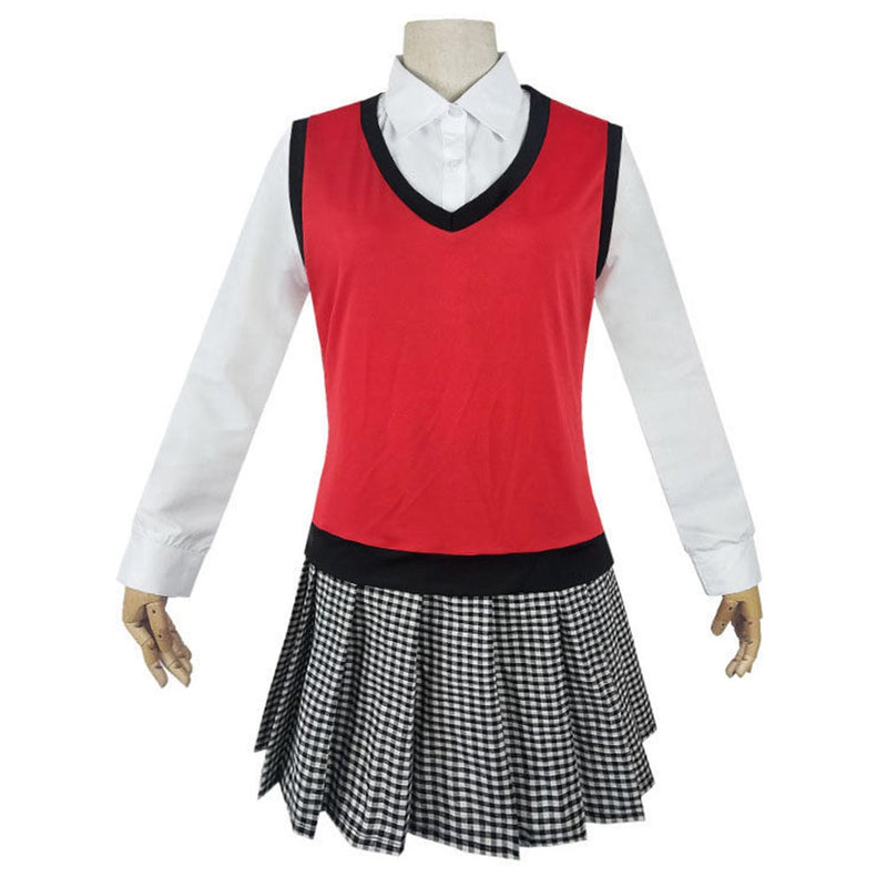 Kakegurui Midari Ikishima Women School Uniform Outfits Halloween Carnival Suit Cosplay Costume