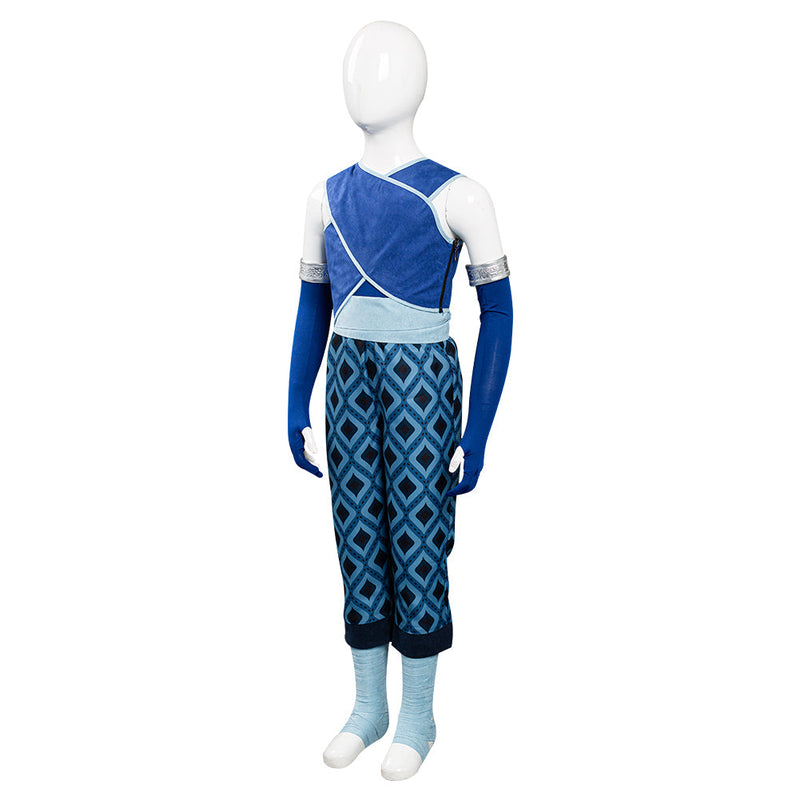 Raya and the Last Dragon Raya Kids Children Halloween Carnival Suit Cosplay Costume