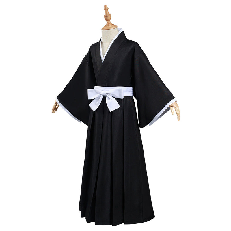 Bleach Kurosaki ichigo/Kuchiki Rukia/HitsugayaToushirou Kids Children Halloween Cosplay Costume