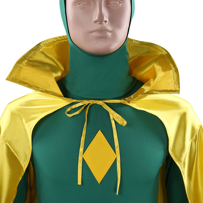 WandaVision Vision Cosplay Costume Outfits Halloween Carnival Suit