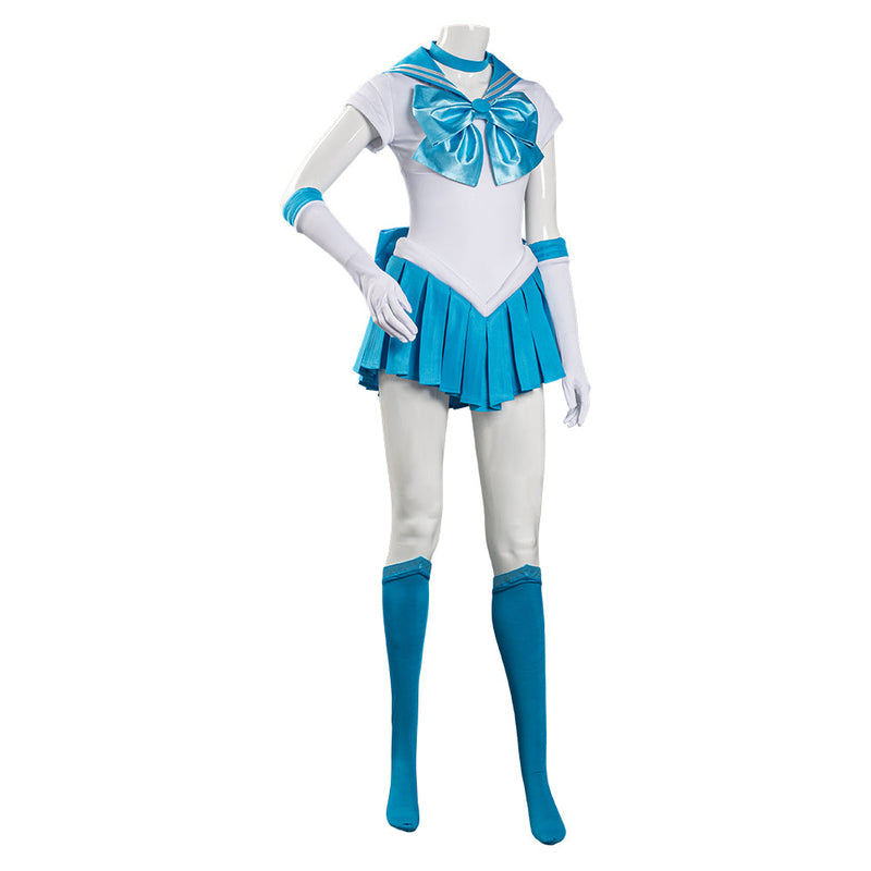 Sailor Moon Mizuno Ami Uniform Dress Outfits Halloween Carnival Suit Cosplay Costume