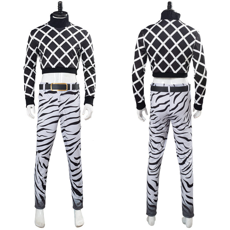 JoJo's Bizarre Adventure Guīdo Mista Halloween Carnival Outfit Cosplay Costume