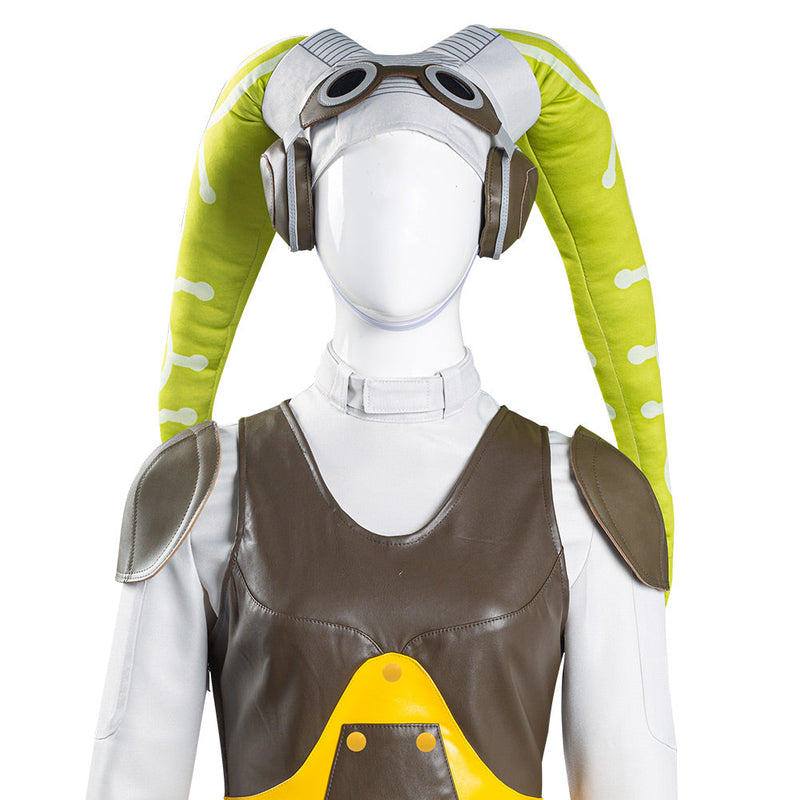 Star Wars Rebels Hera Syndulla Women Vest Pants Outfits Halloween Carnival Suit Cosplay Costume