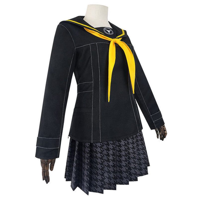 Persona 4 Kujikawa Rise Women School Uniform Dress Outfits Halloween Carnival Suit Cosplay Costume