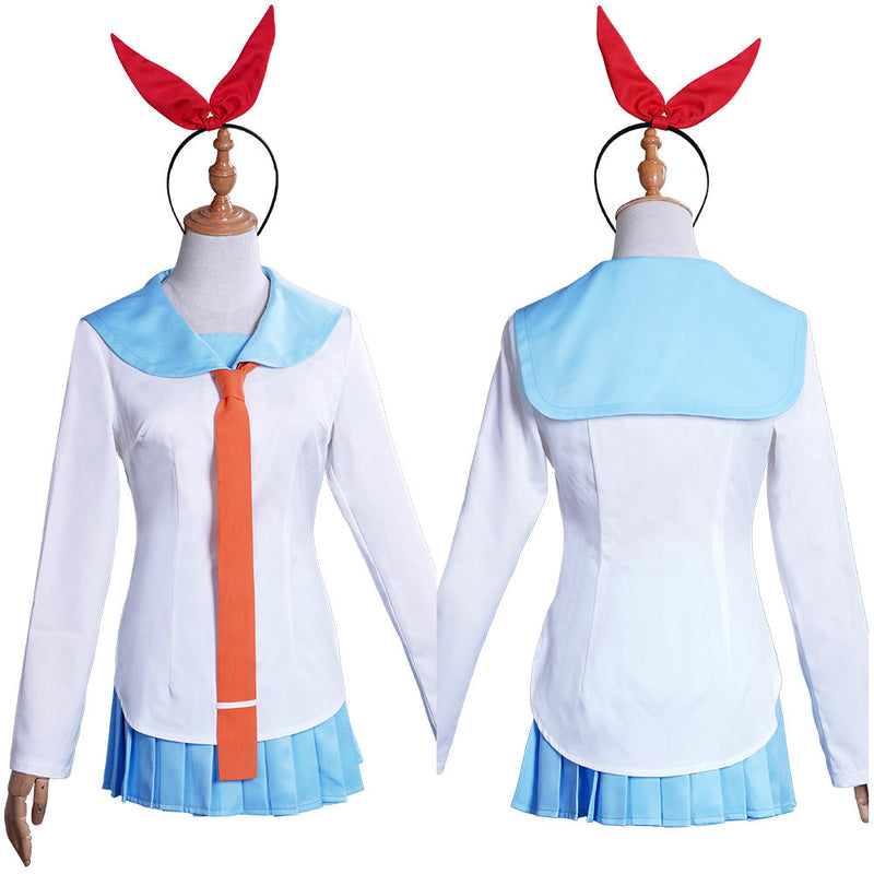 Nisekoi: False Love Chitoge Kirisaki Sailor Suit School Uniform Outfits Halloween Carnival Suit Cosplay Costume