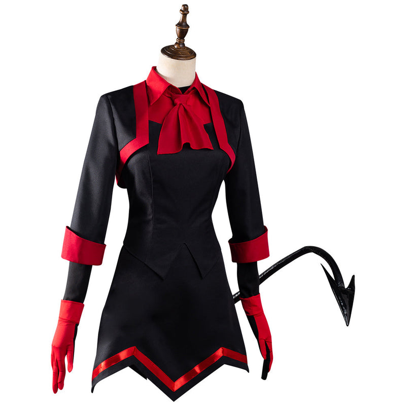 Helltaker Lucifer The Maid Demon Outfits Halloween Carnival Suit Cosplay Costume