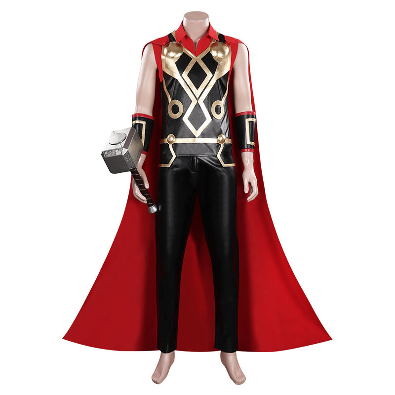 What If Thor Outfit Halloween Carnival Suit Cosplay Costume