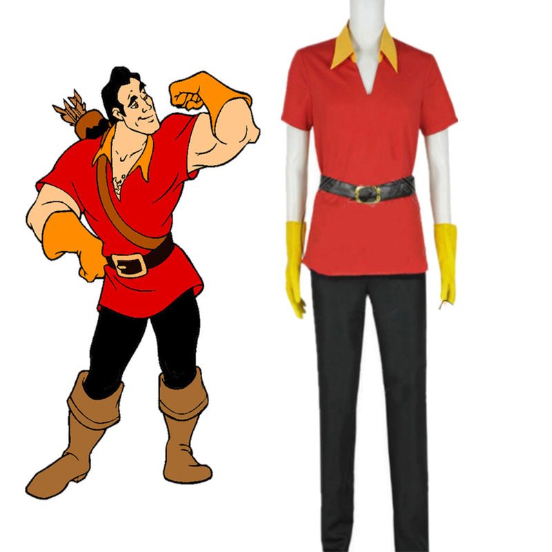 Beauty and the Beast 1991 Gaston Cosplay Costume