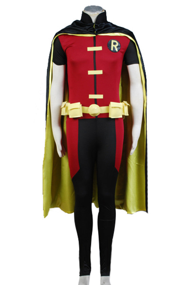 Young Justice Robin Outfit Halloween Carnival Suit Cosplay Costume