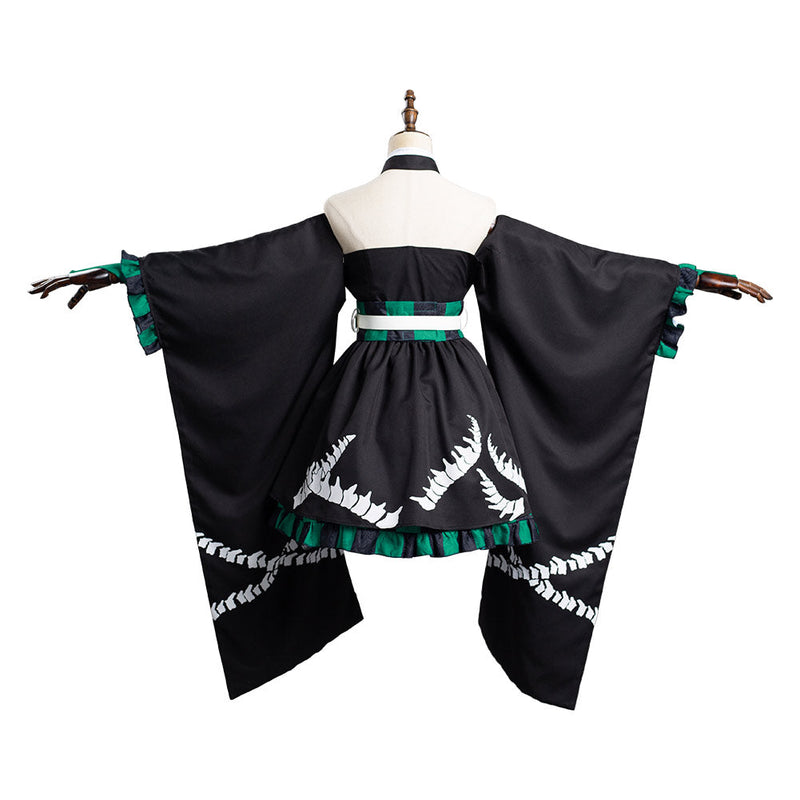 Kamado Tanjiro Demon Slayer Halloween Kimono Original Design Cosplay Costume